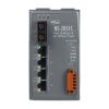4-port 10/100 Mbps Ethernet with 1 fiber port Switch (Multi mode, SC connector)ICP DAS